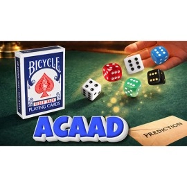 ACAAD - Any Card at Any Dice by Mathieu Cima (Blue)