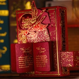 Mazzo di carte Andersen's Fairy Tales (Garnet Standard) Playing Cards