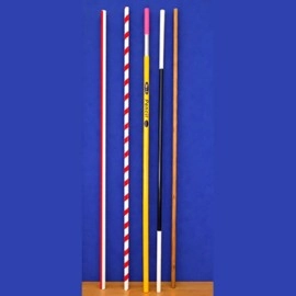 8 Foot Appearing Multi-Color Pole by Big Guy's Magic - Coloring Book Kicker Finale
