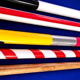 8 Foot Appearing Multi-Color Pole by Big Guy's Magic - Coloring Book Kicker Finale