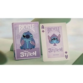 Mazzo di carte Bicycle Disney Stitch (Purple) Playing Cards by US Playing Card Co