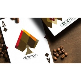 Mazzo di carte Diamon Playing Cards N° 27 Dark Roast by Dutch Card House Company