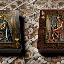 Mazzo di carte The Spirit of Cubism (Dark Red) Playing Cards