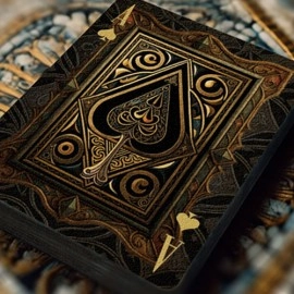 Mazzo di carte The Spirit of Cubism (Dark Black) Playing Cards
