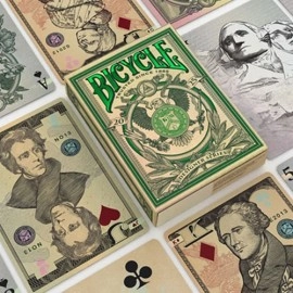 Mazzo di carte Designer Series:  Legal Tender by Jackson Robinson