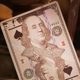Mazzo di carte Designer Series:  Legal Tender by Jackson Robinson
