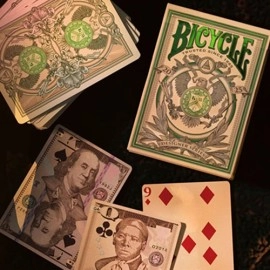 Mazzo di carte Designer Series:  Legal Tender by Jackson Robinson