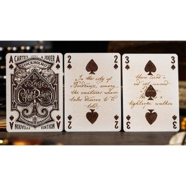 Mazzo di carte Le Voyage Du Chat Rouge Playing Cards by Stockholm17