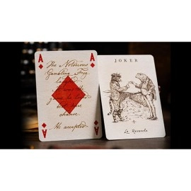 Mazzo di carte Le Voyage Du Chat Rouge Playing Cards by Stockholm17