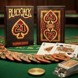 Mazzo di carte Black Jack Playing Cards by Collectable Playing Cards