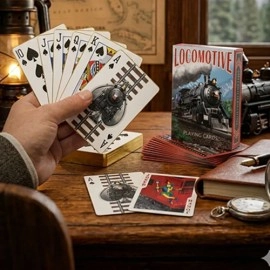 Mazzo di carte Locomotive Playing Cards by Collectable Playing Cards
