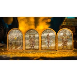 Portal Walnut Boxset Playing Cards by Ark Playing Cards