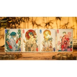 Mazzo di carte Ancient Relics Gem Playing Card by 52 Muse (Pink)