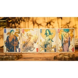 Mazzo di carte Ancient Relics Gem Playing Card by 52 Muse (Pink)