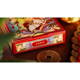 Mazzo di carte Year of the Horse (Red) Playing Cards by TCC Fashion