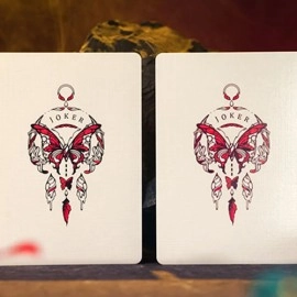 Mazzo di carte Morpho V2 (Carmine) Playing Cards by TCC Fashion