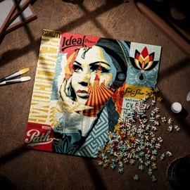 OBEY Jigsaw Puzzle by theory11