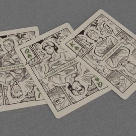 Mazzo di carte Frankenstein Series Comic Edition (Gilded) Playing Cards
