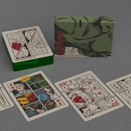 Mazzo di carte Frankenstein Series Comic Edition (Gilded) Playing Cards