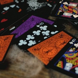 Mazzo di carte Bicycle Reverse (Orange) Playing Cards