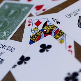 Mazzo di carte Bicycle Metallic Emerald Playing Cards