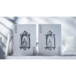 Mazzo di carte Alabaster Athena Luxury Playing Cards by TCC Fashion