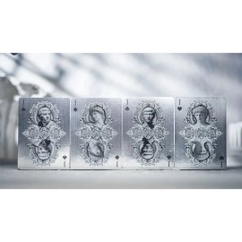 Mazzo di carte Alabaster Athena Luxury Playing Cards by TCC Fashion
