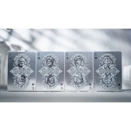 Mazzo di carte Alabaster Athena Luxury Playing Cards by TCC Fashion