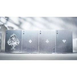 Mazzo di carte Alabaster David Luxury Playing Cards by TCC Fashion