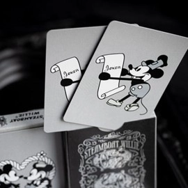Mazzo di carte FULTON PRESENTS STEAMBOAT WILLIE PLAYING CARDS