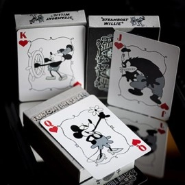 Mazzo di carte FULTON PRESENTS STEAMBOAT WILLIE PLAYING CARDS