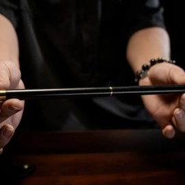 New Folding Wand by TCC Presents (Ebony)