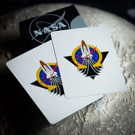 Mazzo di carte NASA BLACK HOLE "MEATBALL" LOGO PLAYING CARDS
