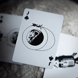 Mazzo di carte NASA BLACK HOLE "MEATBALL" LOGO PLAYING CARDS