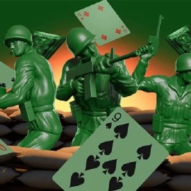 Mazzo di carte Army Men Playing Cards