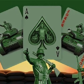 Mazzo di carte Army Men Playing Cards
