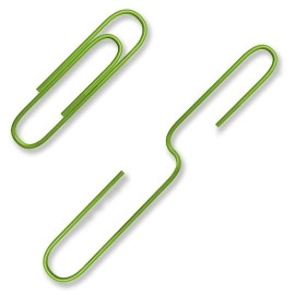 Self-bending Paperclip by Alvin Ling