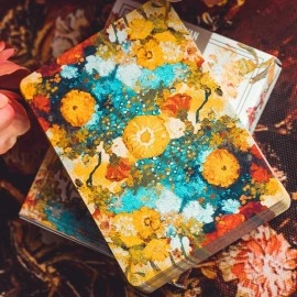 Mazzo di Carte Van Gogh Zinnias Borderless (Numbered- Seal) Playing Cards