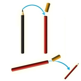 Vanishing Pencil