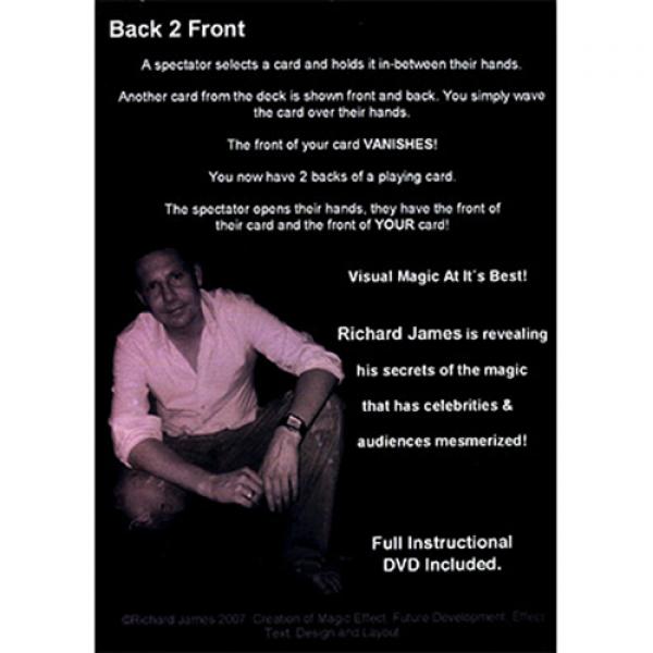 Back 2 Front (With DVD) by Richard James