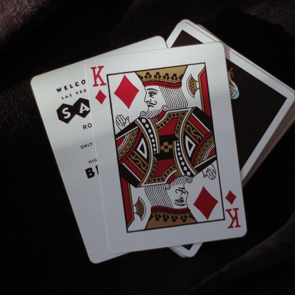 Mazzo di carte Safari Casino Black Playing Cards by Gemini