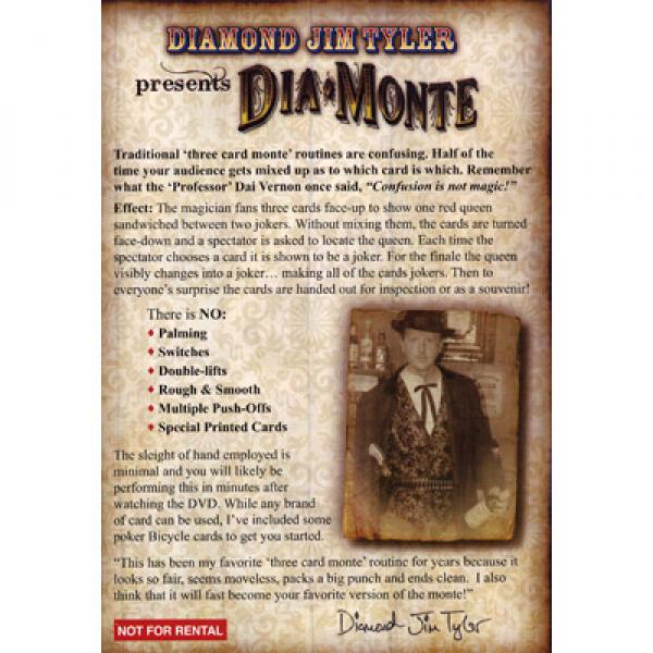 DiaMonte by Diamond Jim Tyler (DVD and Cards) 