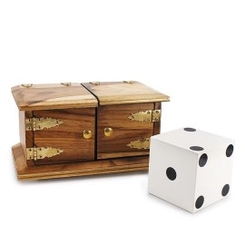 Die Box - in legno teak