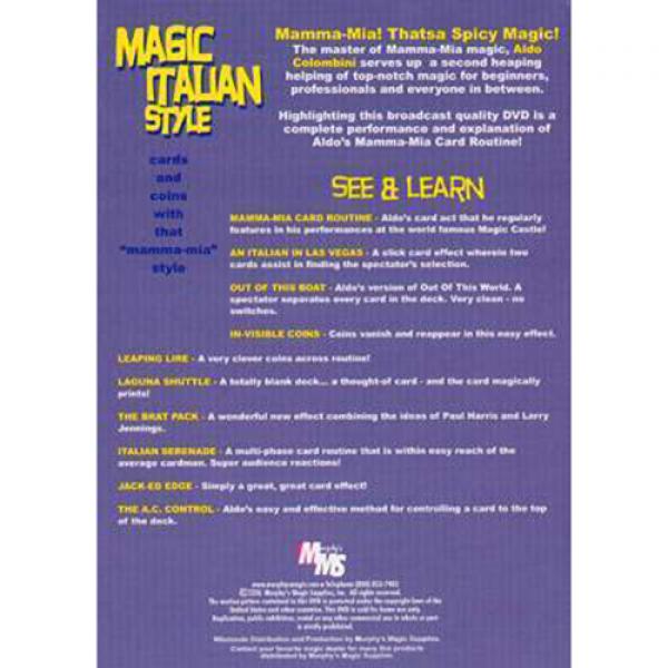 Magic Italian Style by Aldo Colombini - DVD