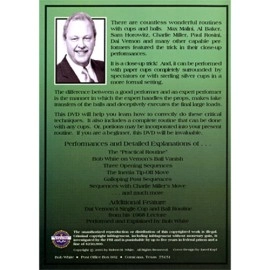 Cups And Balls by Bob White - DVD
