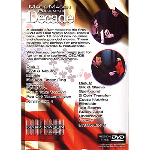 Decade by Mark Mason - 2 DVD set