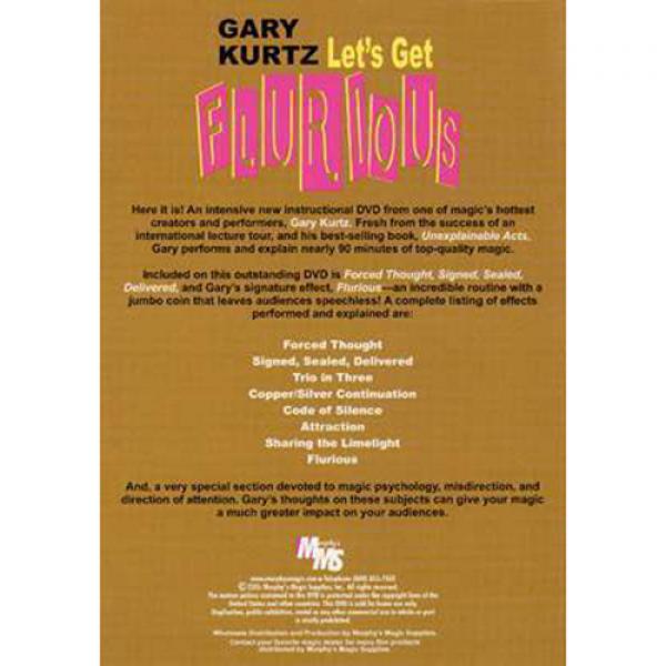Let's Get Flurious by Gary Kurtz - DVD