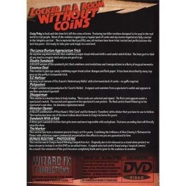 Locked In A Room Without Coins by Craig Petty and World Magic Shop - DVD