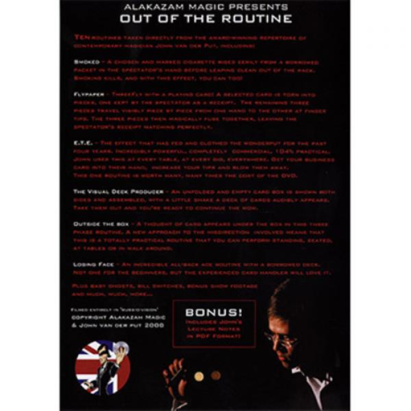 Out Of The Routine by John Van Der Put And Alakazam - DVD