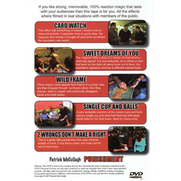 Punishment by Patrick McCullagh (Pat-Trick) - DVD